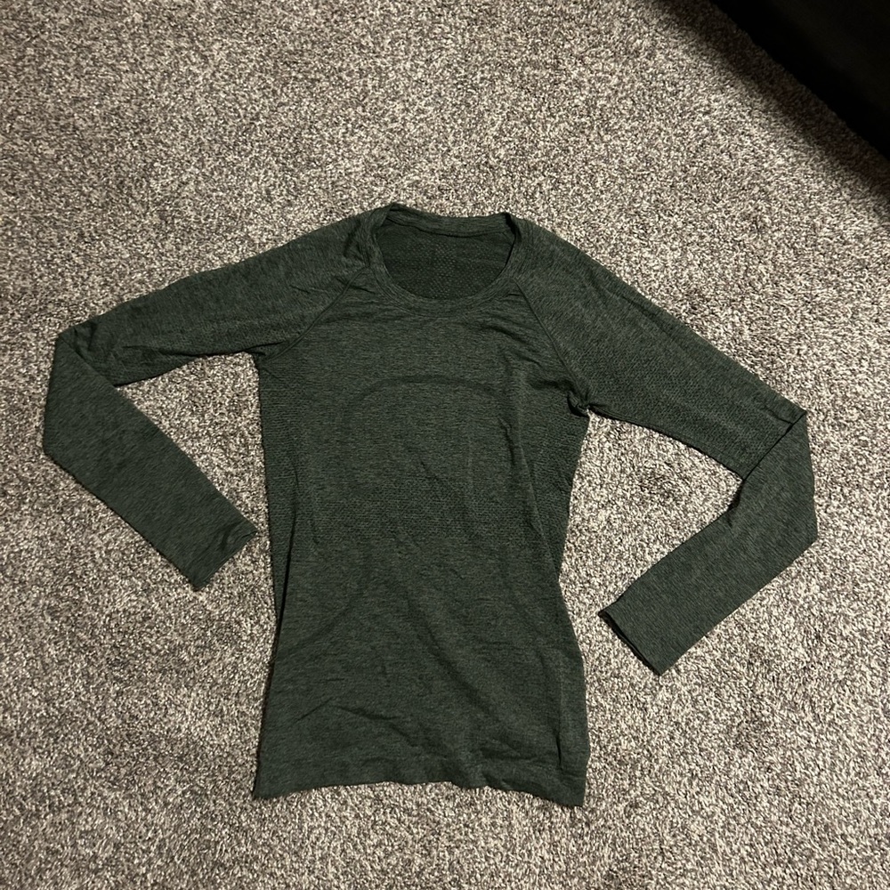 Green Swiftly Tech Long-Sleeve Shirt 2.0